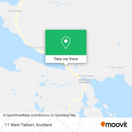 11 West Tarbert map