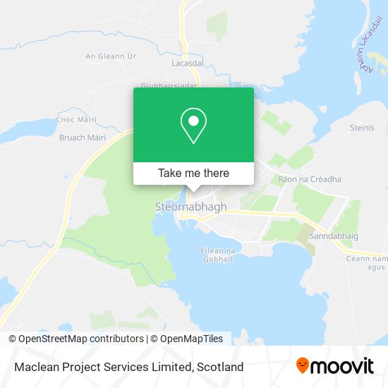 Maclean Project Services Limited map