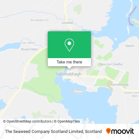 The Seaweed Company Scotland Limited map