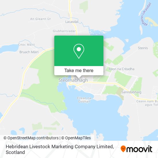 Hebridean Livestock Marketing Company Limited map