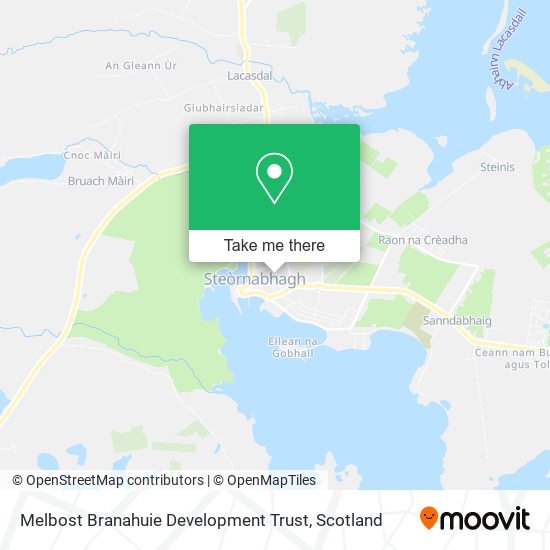 Melbost Branahuie Development Trust map