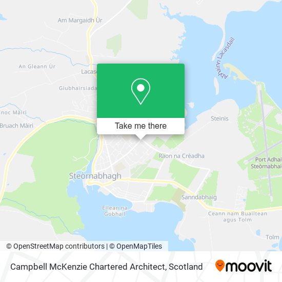 Campbell McKenzie Chartered Architect map