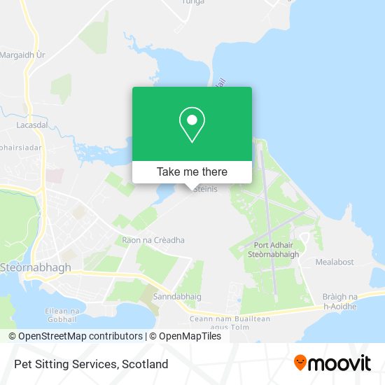 Pet Sitting Services map