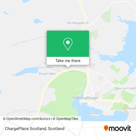 ChargePlace Scotland map