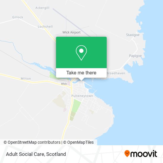 Adult Social Care map