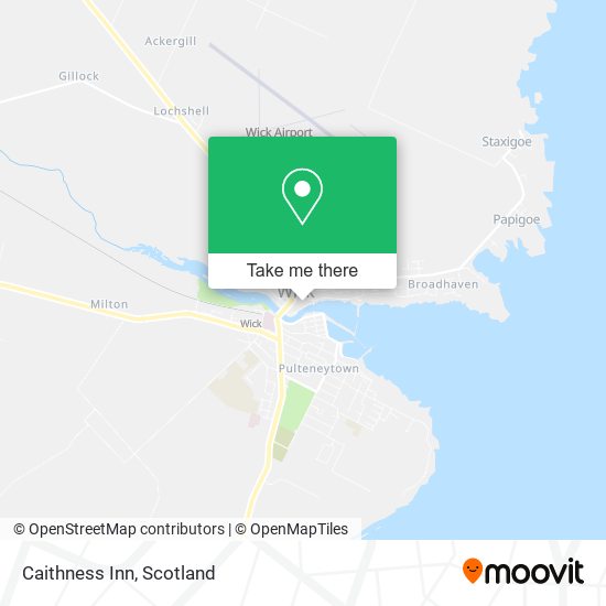 Caithness Inn map