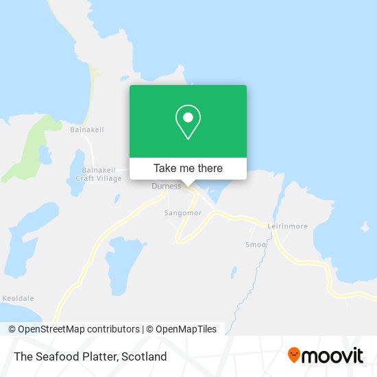 The Seafood Platter map