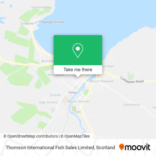 Thomson International Fish Sales Limited map