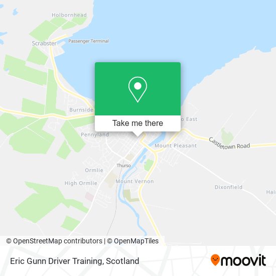 Eric Gunn Driver Training map