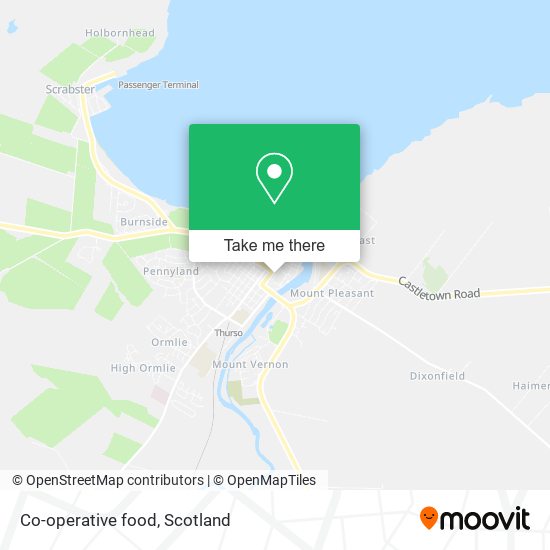 Co-operative food map