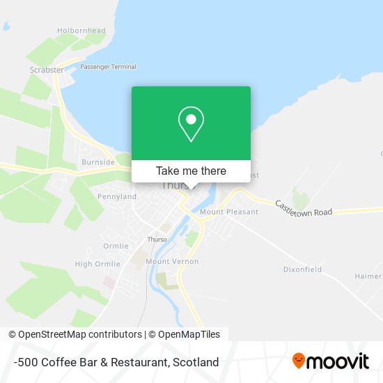 -500 Coffee Bar & Restaurant map