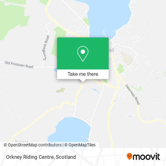 Orkney Riding Centre map