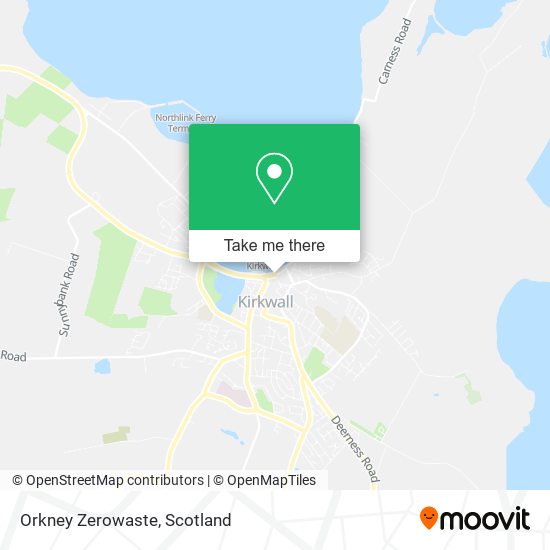 Orkney Zerowaste map