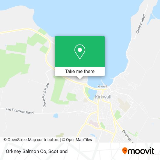 Orkney Salmon Co map