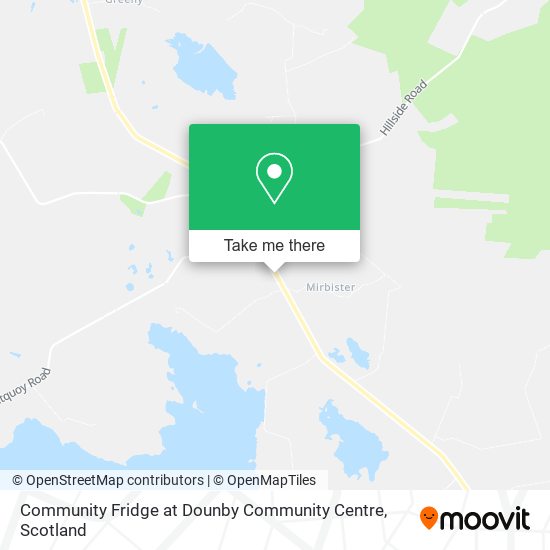 Community Fridge at Dounby Community Centre map