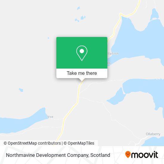 Northmavine Development Company map