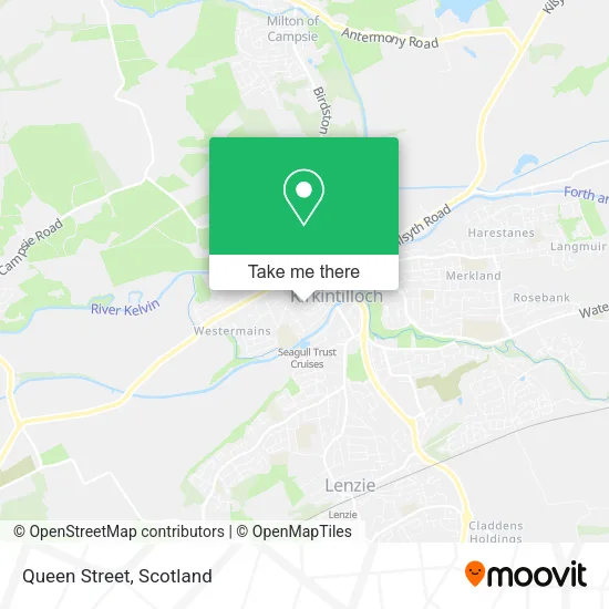 Queen Street map