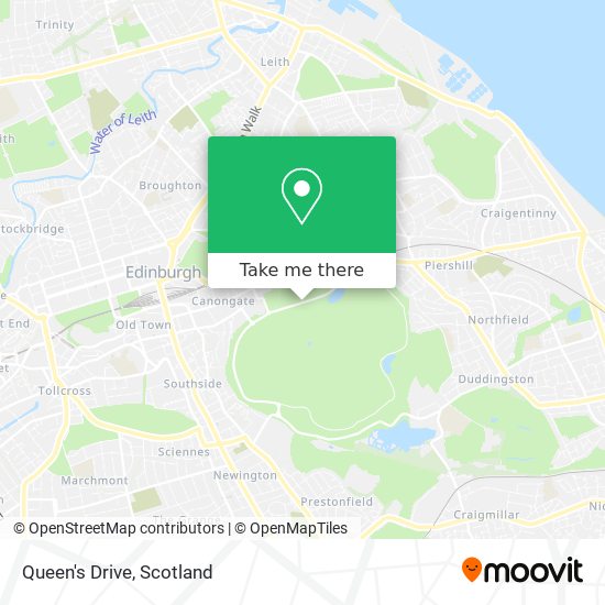 Queen's Drive map