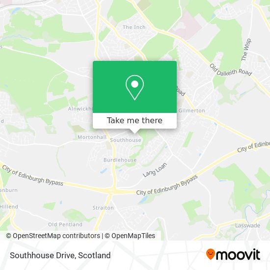 Southhouse Drive map