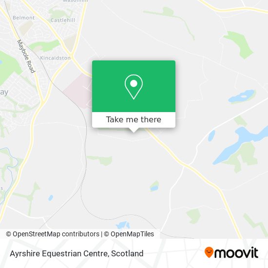 Ayrshire Equestrian Centre map