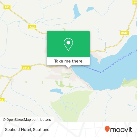 Seafield Hotel map