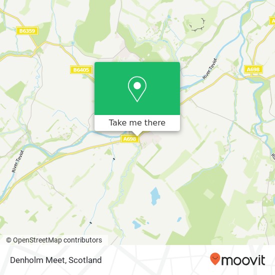 Denholm Meet map