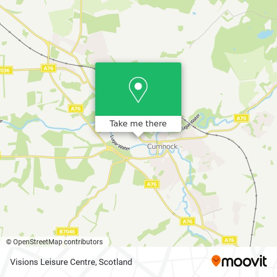 Visions Leisure Centre map