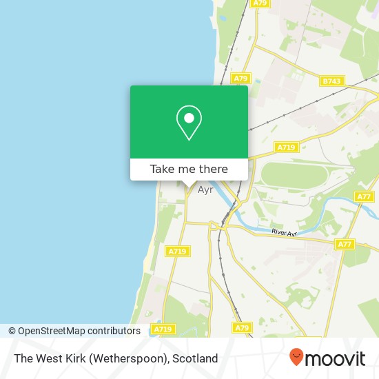 The West Kirk (Wetherspoon) map