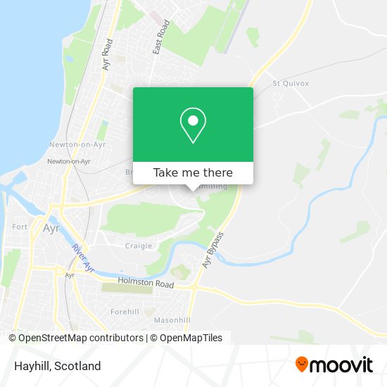 Hayhill map