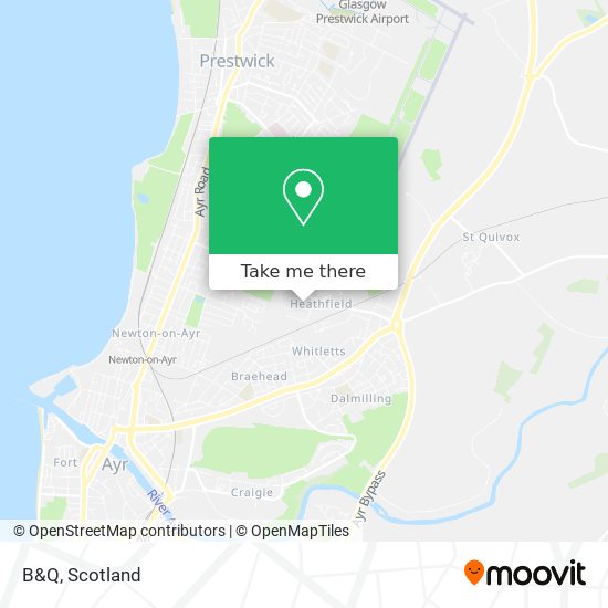 B&Q map