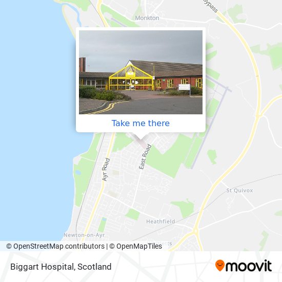 Biggart Hospital map