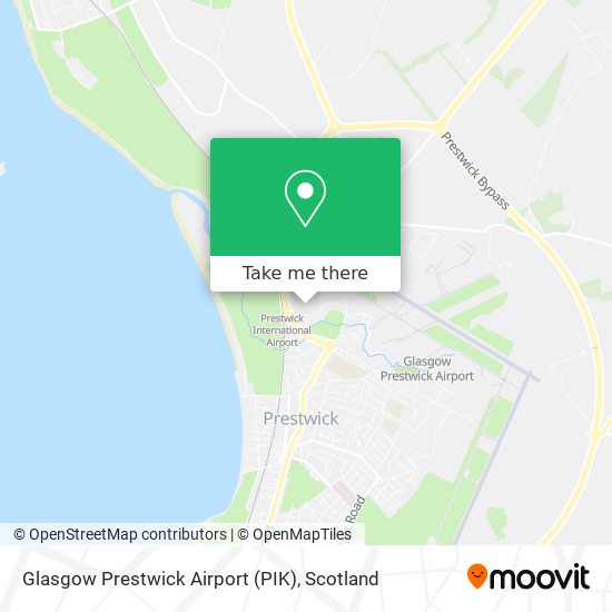 Glasgow Prestwick Airport (PIK) map
