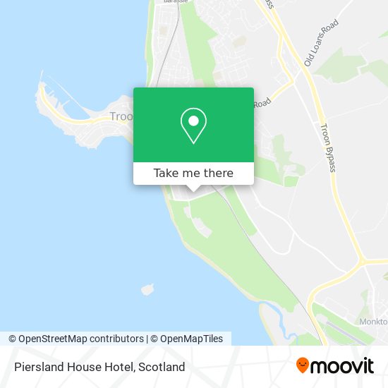 Piersland House Hotel map