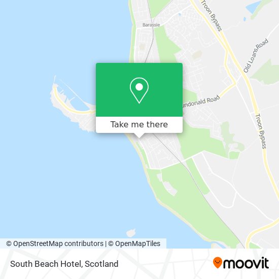 South Beach Hotel map