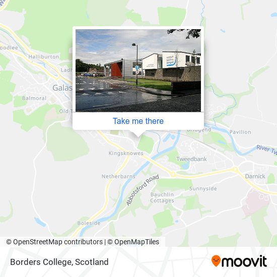 Borders College map