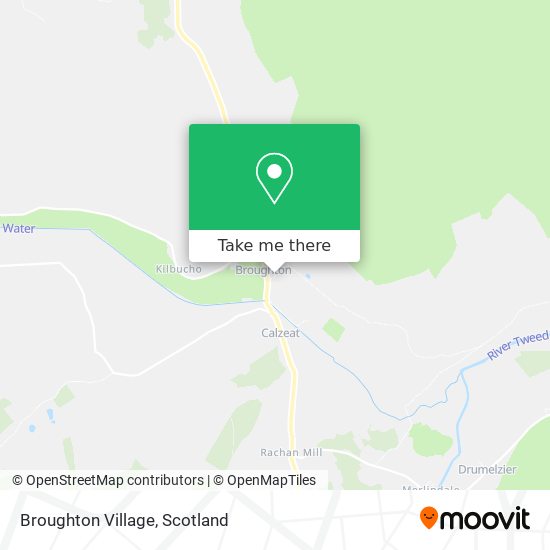 Broughton Village map