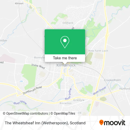 The Wheatsheaf Inn (Wetherspoon) map