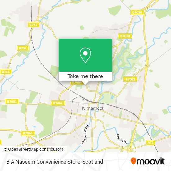 B A Naseem Convenience Store map