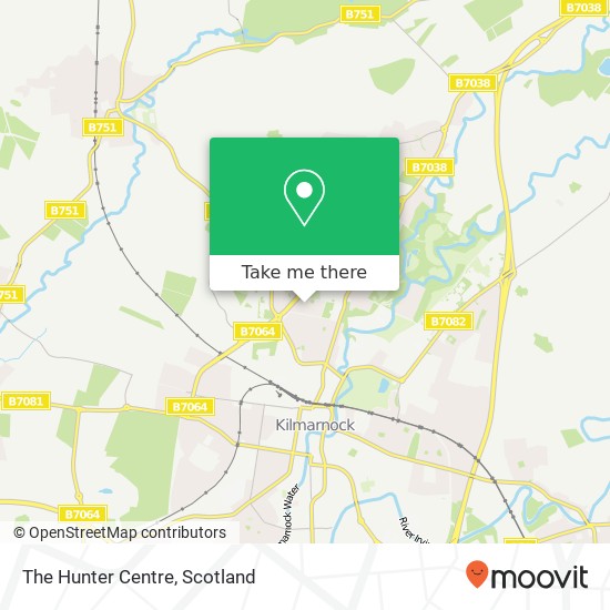 The Hunter Centre map