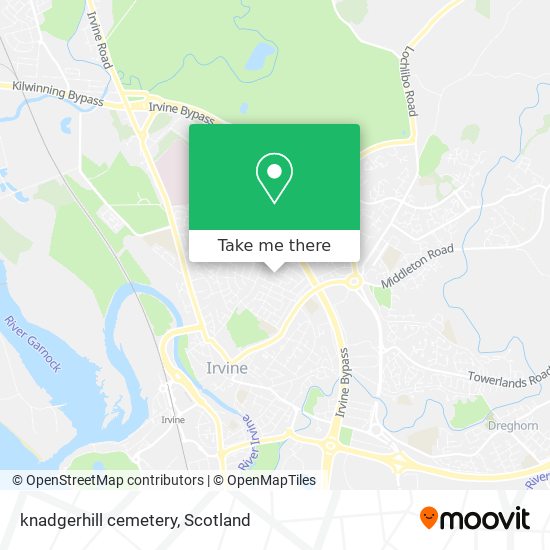 knadgerhill cemetery map