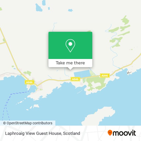 Laphroaig View Guest House map