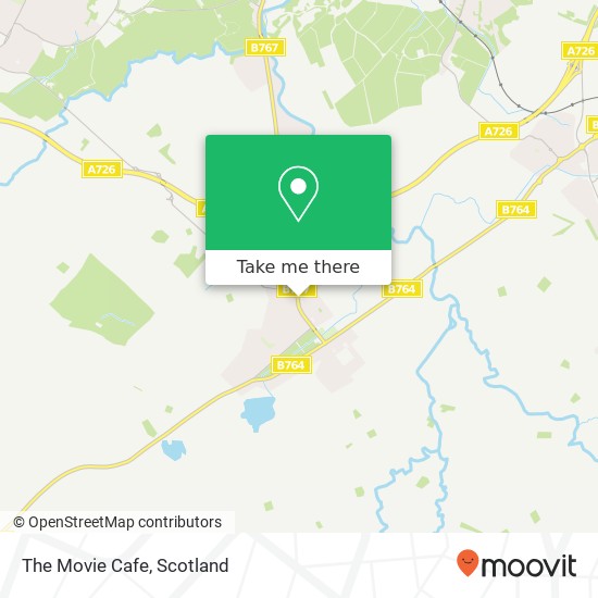 The Movie Cafe map