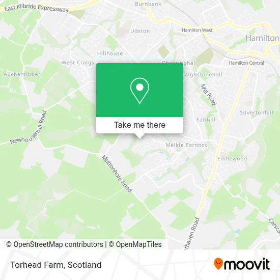 Torhead Farm How to Get to Torhead Farm in Hamilton by Bus or Train?