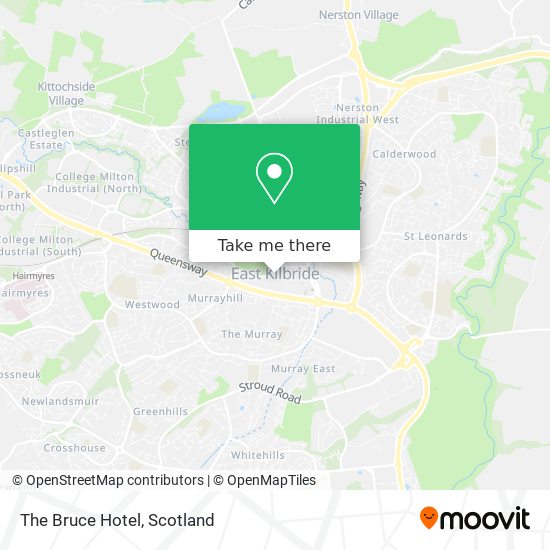 The Bruce Hotel map