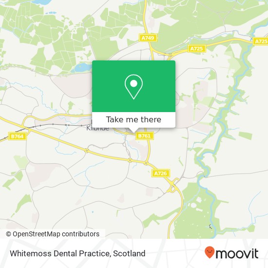Whitemoss Dental Practice map