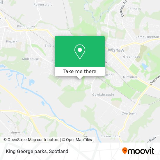 King George parks map