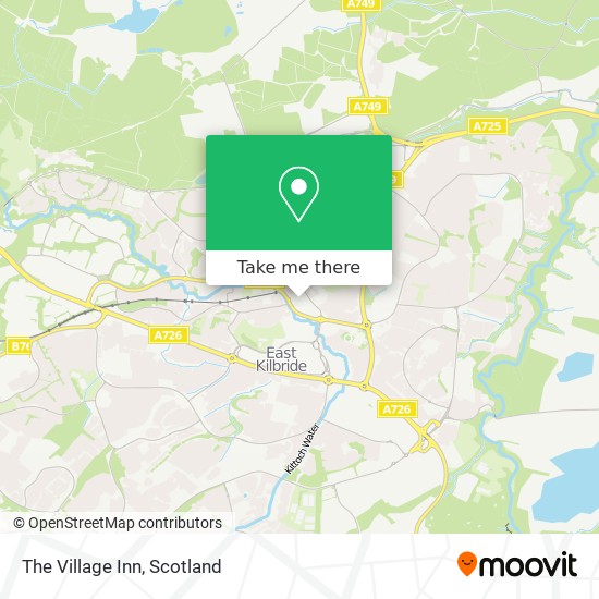 The Village Inn map