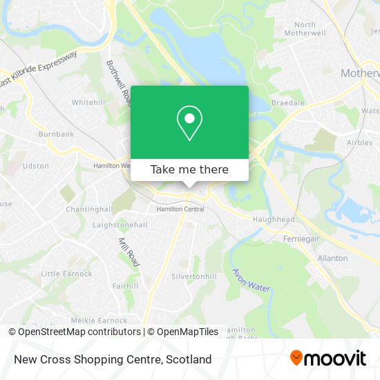 New Cross Shopping Centre map