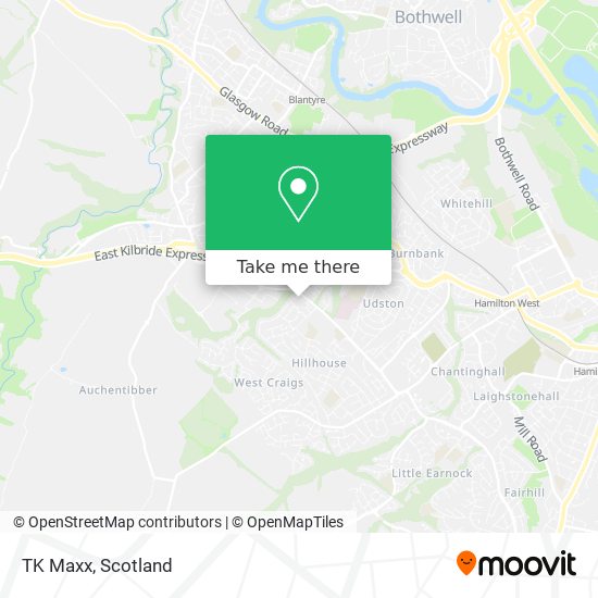 TK Maxx map