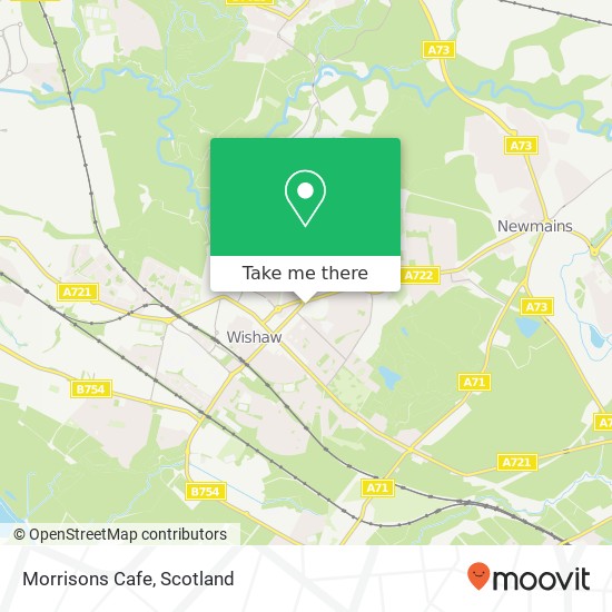 Morrisons Cafe map